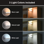 LED Closet Lights Motion Sensor Lamp Wireless Rechargeable Cabinet Night Light for Kitchen Bedroom Wardrobe Sensor Night Lamp