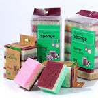10PCS Kitchen Dishwashing Sponge | Multi - Functional High Density Clean Rub Pot - CheffyCorner