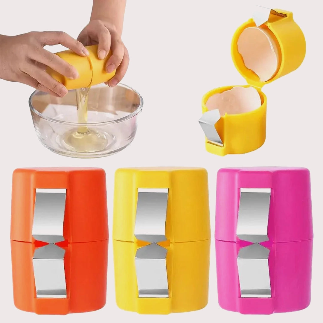 Egg Shell Opener | 3pcs Stainless Steel Egg Peeler | Egg Breaker for Kitchen