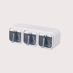 Box Wall Mounted Organizer Boxes | Condiment Door Storage and Organization Jars