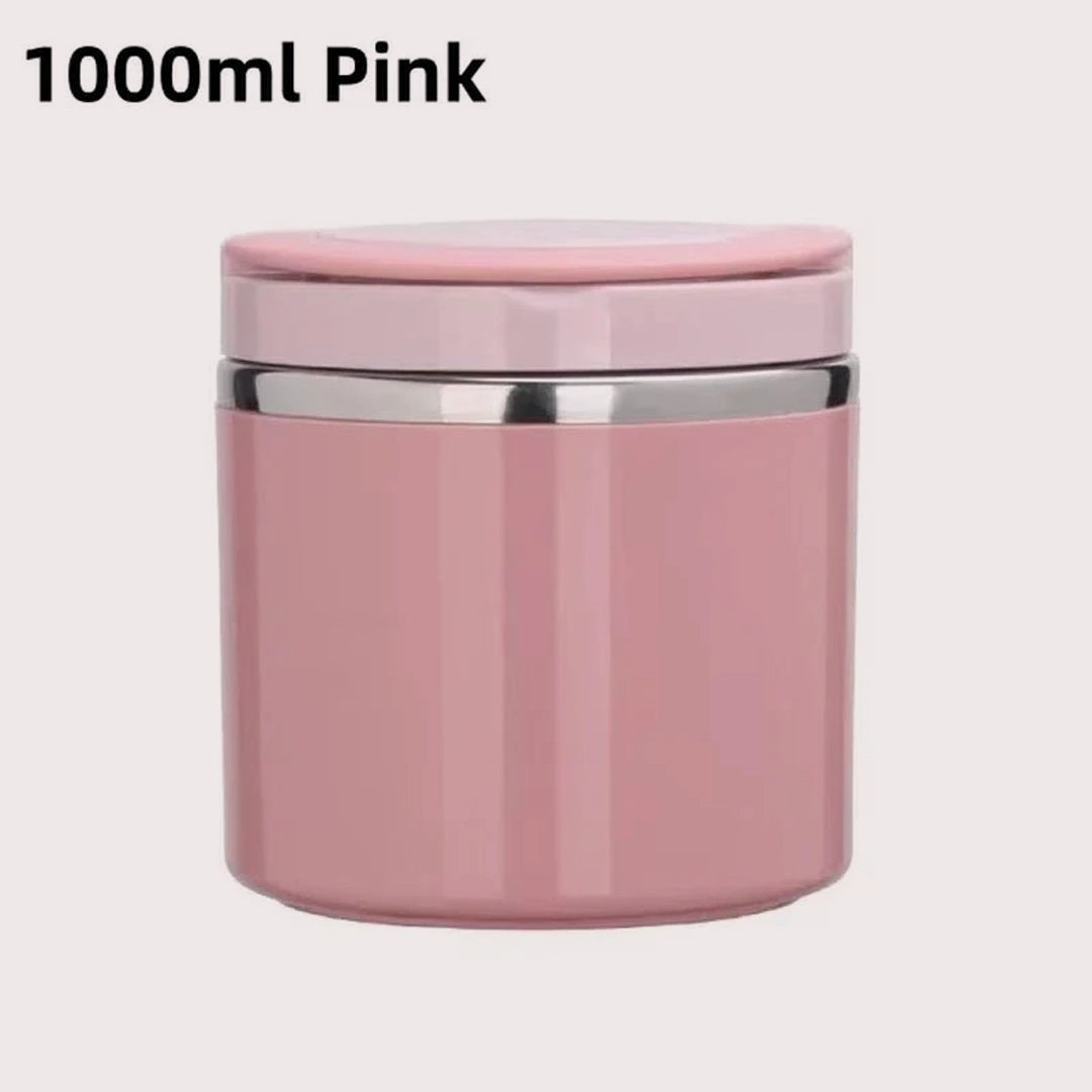 1000Ml Food Thermal Jar | Insulated Soup Cup | Stainless Steel Lunch Box