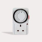 24 - Hour Mechanical Timer Switch Plug for Kitchen & Home – CheffyCorner - CheffyCorner