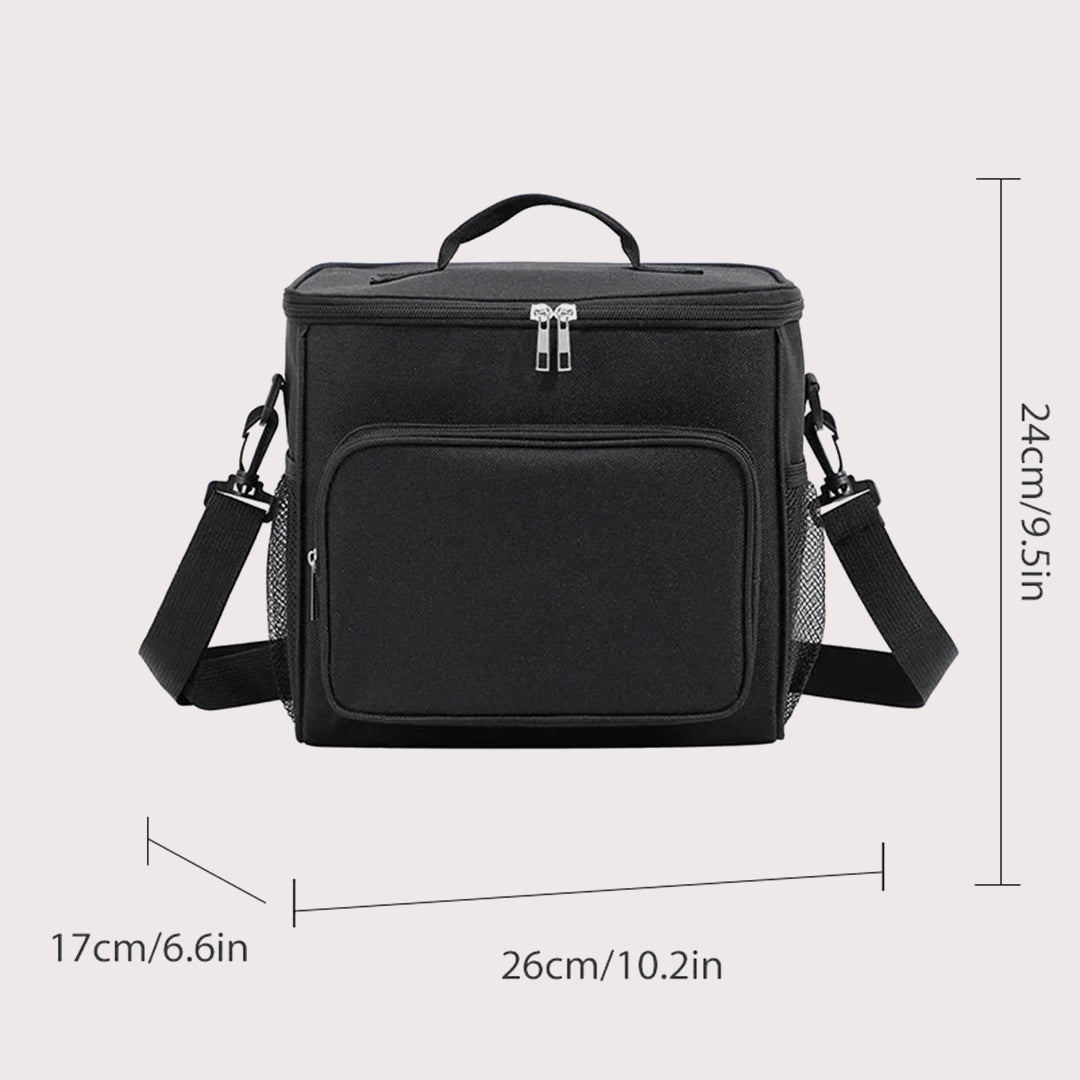 Large Lunch Bags | Reusable Lunch Bag with Adjustable Shoulder Strap