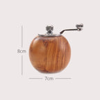 Salt and Pepper Mills, Solid Wood Pepper Grinders with Adjustable Coarseness by Ceramic Rotor, Kitchen Cooking Tools