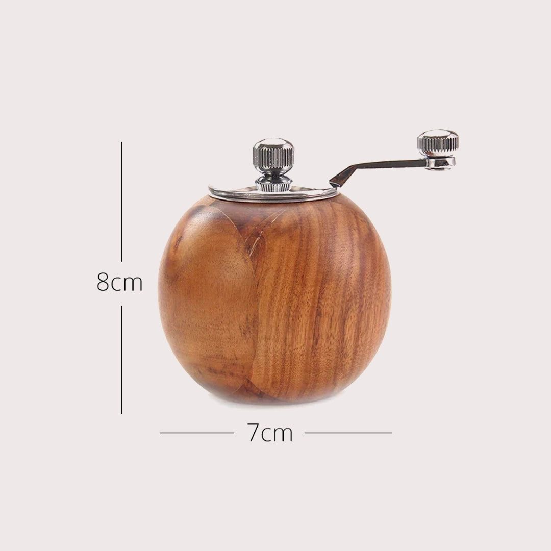 Salt and Pepper Mills, Solid Wood Pepper Grinders with Adjustable Coarseness by Ceramic Rotor, Kitchen Cooking Tools