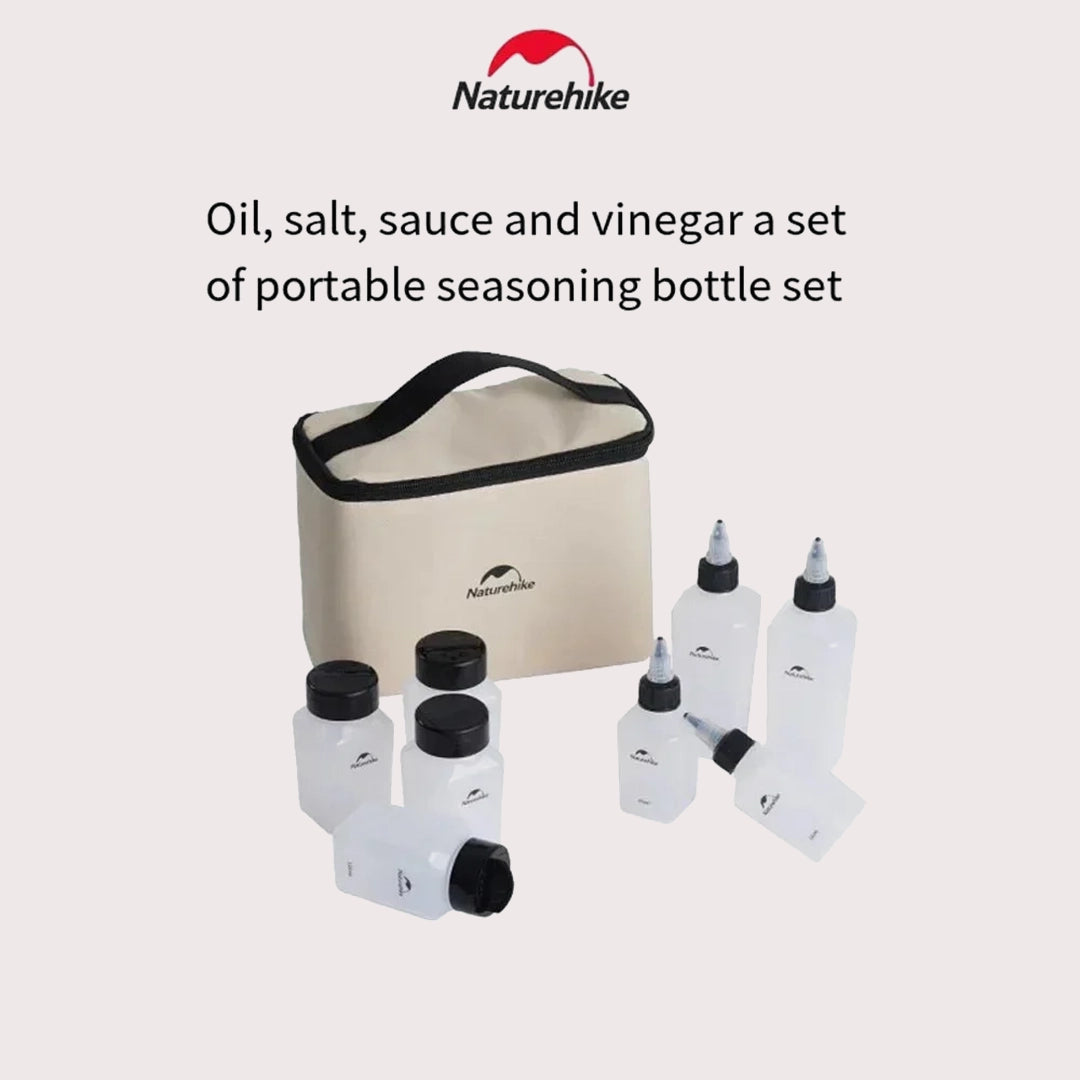 Seasoning Spice Storage Jars Set with Storage Bag