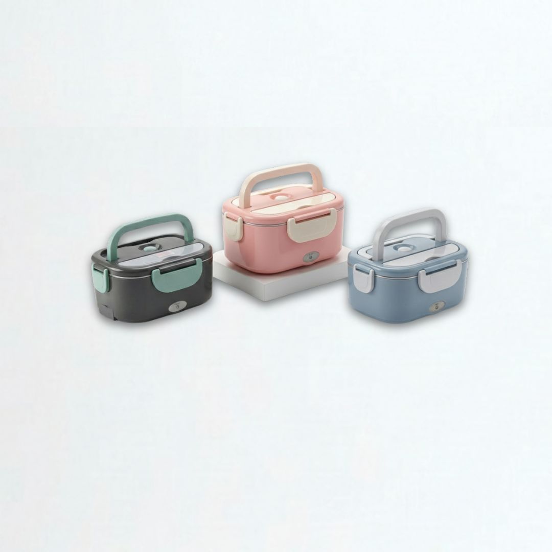 Portable Electric Lunch Box 1.5L — Built-In AU & UK Plug (No Adapter Needed)