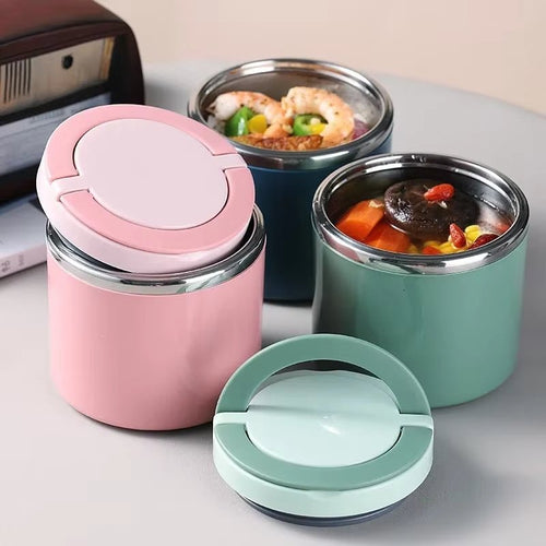 630/1000Ml Food Thermal Jar Insulated Soup Cup Thermos Containers Stainless Steel Lunch Box Thermo Keep Hot for School Children - CheffyCorner