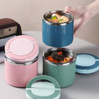 630/1000Ml Food Thermal Jar Insulated Soup Cup Thermos Containers Stainless Steel Lunch Box Thermo Keep Hot for School Children - CheffyCorner