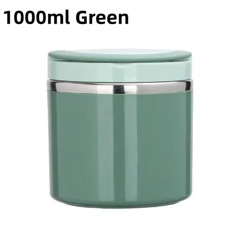 630/1000Ml Food Thermal Jar Insulated Soup Cup Thermos Containers Stainless Steel Lunch Box Thermo Keep Hot for School Children - CheffyCorner