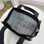 Insulated lunch tote bag