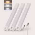 LED Motion Sensor 3 Color Light Under Cabinet & Closet Light | Kitchen Night Light 54 LED