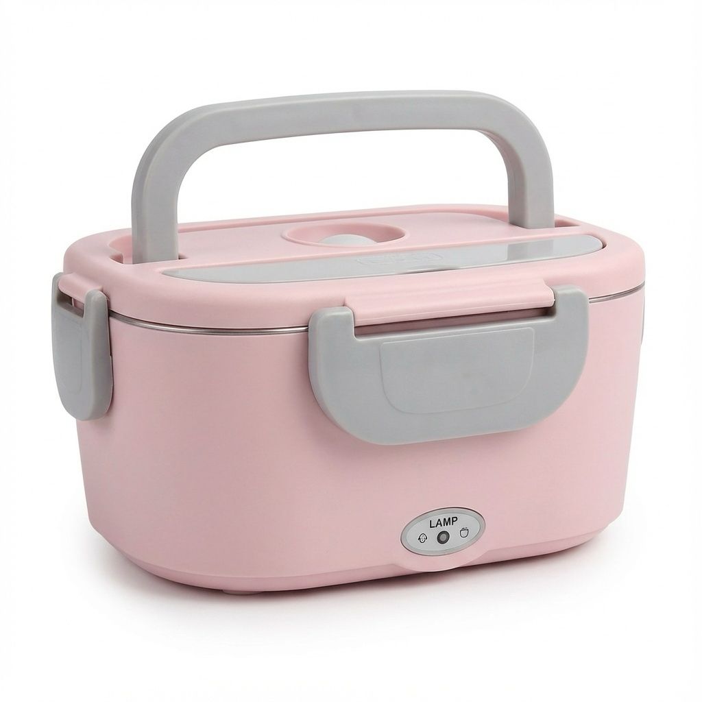 #1 AU Portable Electric Lunch Box 1.5L — Built-In AU Plug (No Adapter Needed) Olive Green