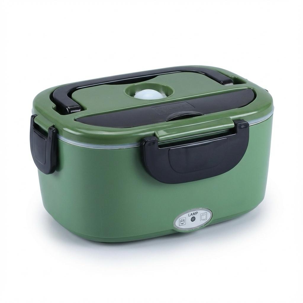 #1 Dual-Power Electric Lunch Box 1.5L — Home + Car Heated Warmer (Works Everywhere)