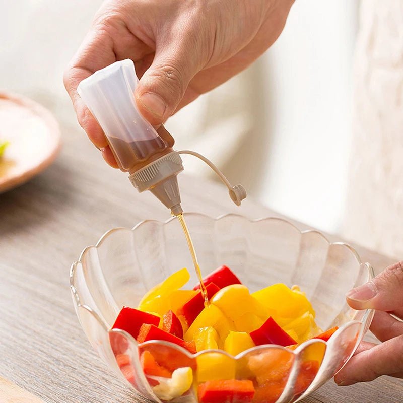 Reusable Squeeze Bottles for Kitchen

