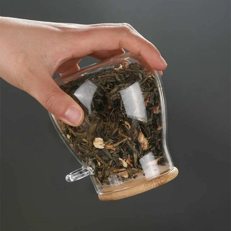 Hermetic Containers for Food Storage Pots Glass Jar with Lid Sealed Container Sugar and Tea Cans Airtight Kitchen Coffee Jars