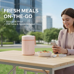 USB Electric Heating Lunch Box | Portable Picnic Milk Drink Food Heater