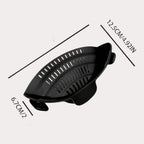 Adjustable Silicone Clip - On Strainer for Pots | Easy Draining & Spill - Free Cooking - CheffyCorner