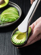 Avocado Knife Gadget Stainless Steel Cutter Kitchen Gadgets Fruit Cutting Artifact All for Kitchen and Home Dragon Fruit Slices - CheffyCorner