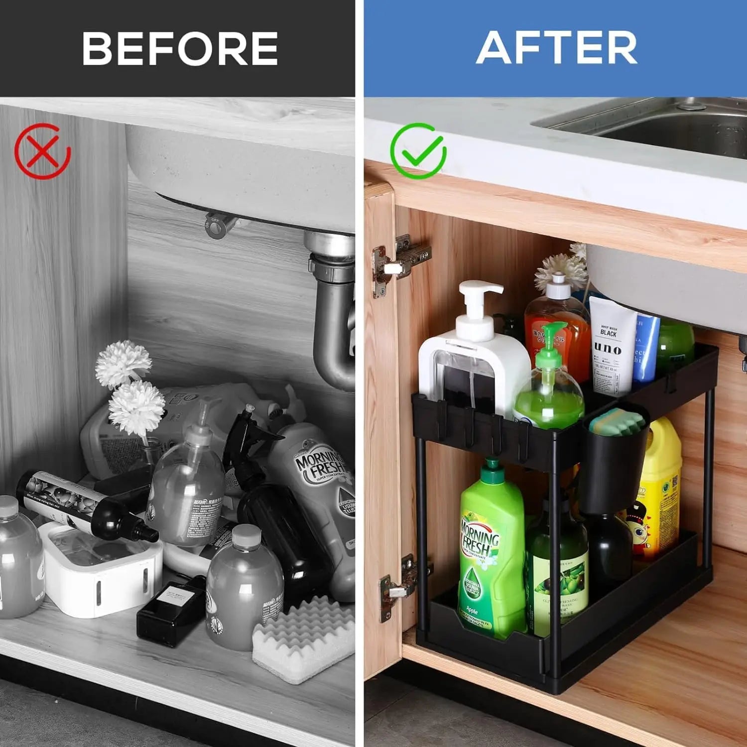 black-pull-out-kitchen-cabinet-organizer