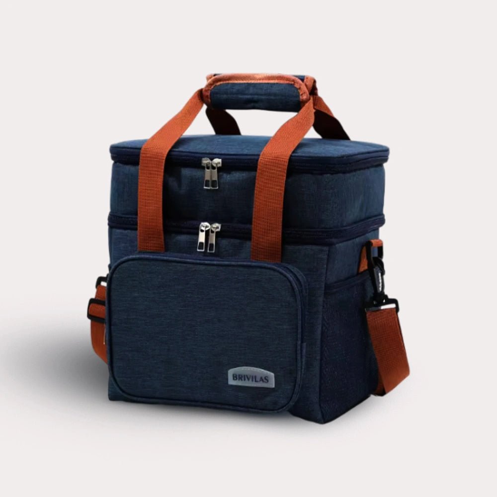 Double Layer Lunch Bag Large Capacity | Lunch Bags Leakproof for Men Women - CheffyCorner