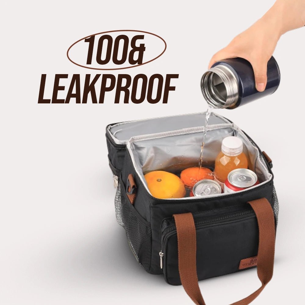 Double Layer Lunch Bag Large Capacity | Lunch Bags Leakproof for Men Women - CheffyCorner