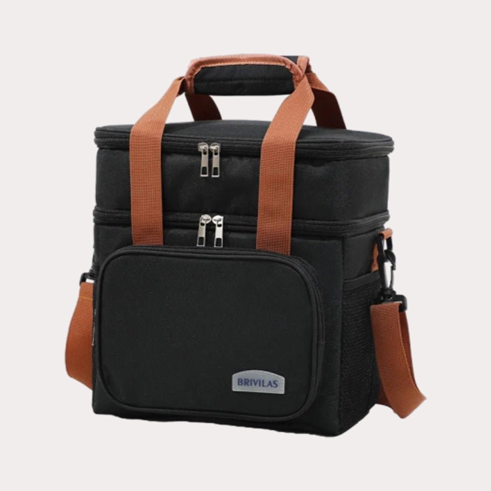 Double Layer Lunch Bag Large Capacity 