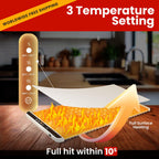 Electric Food Warming Tray | Keep Meals Hot | Adjustable Temperature - CheffyCorner