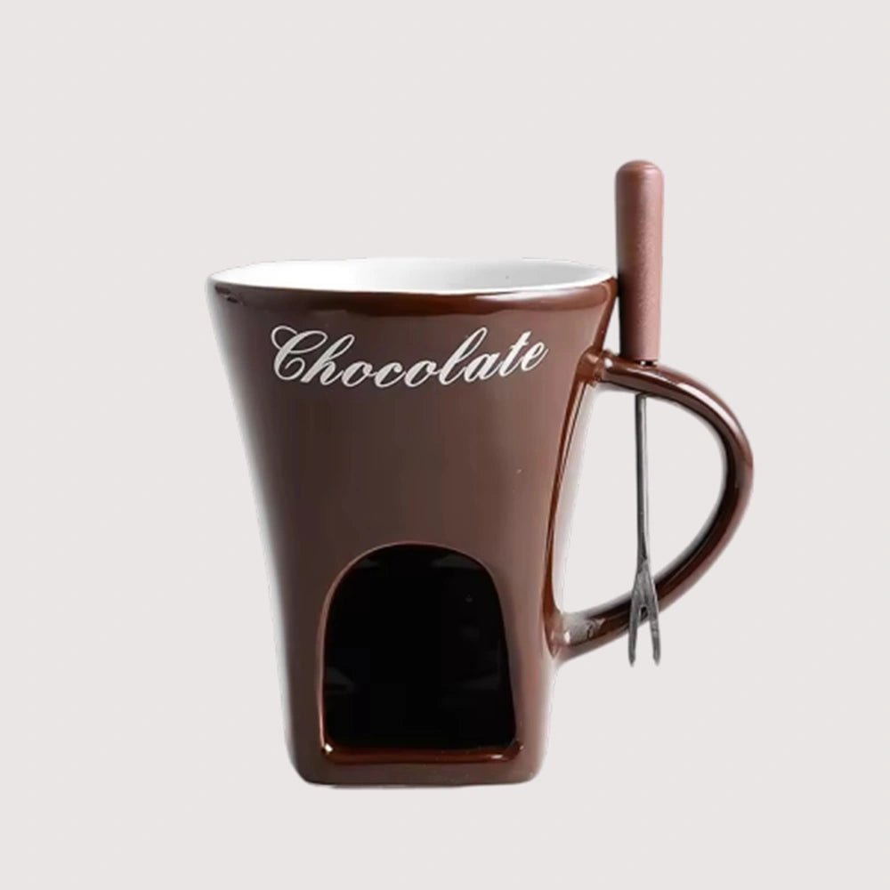 Fondue Pots Fondue Mug Set | Cabilock Chocolate Fondue Mug - CheffyCorner