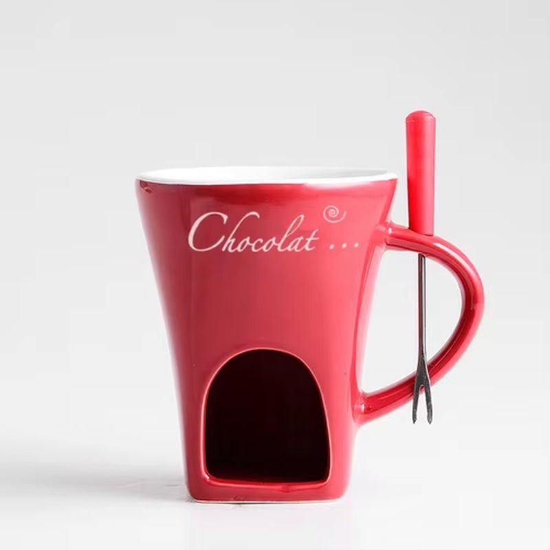 Fondue Pots Fondue Mug Set | Cabilock Chocolate Fondue Mug - CheffyCorner