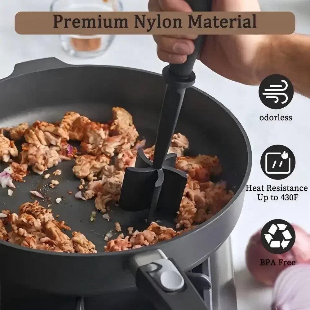 Ground Meat Chopper | Best Meat Chopper | Handheld Meat Chopper - CheffyCorner