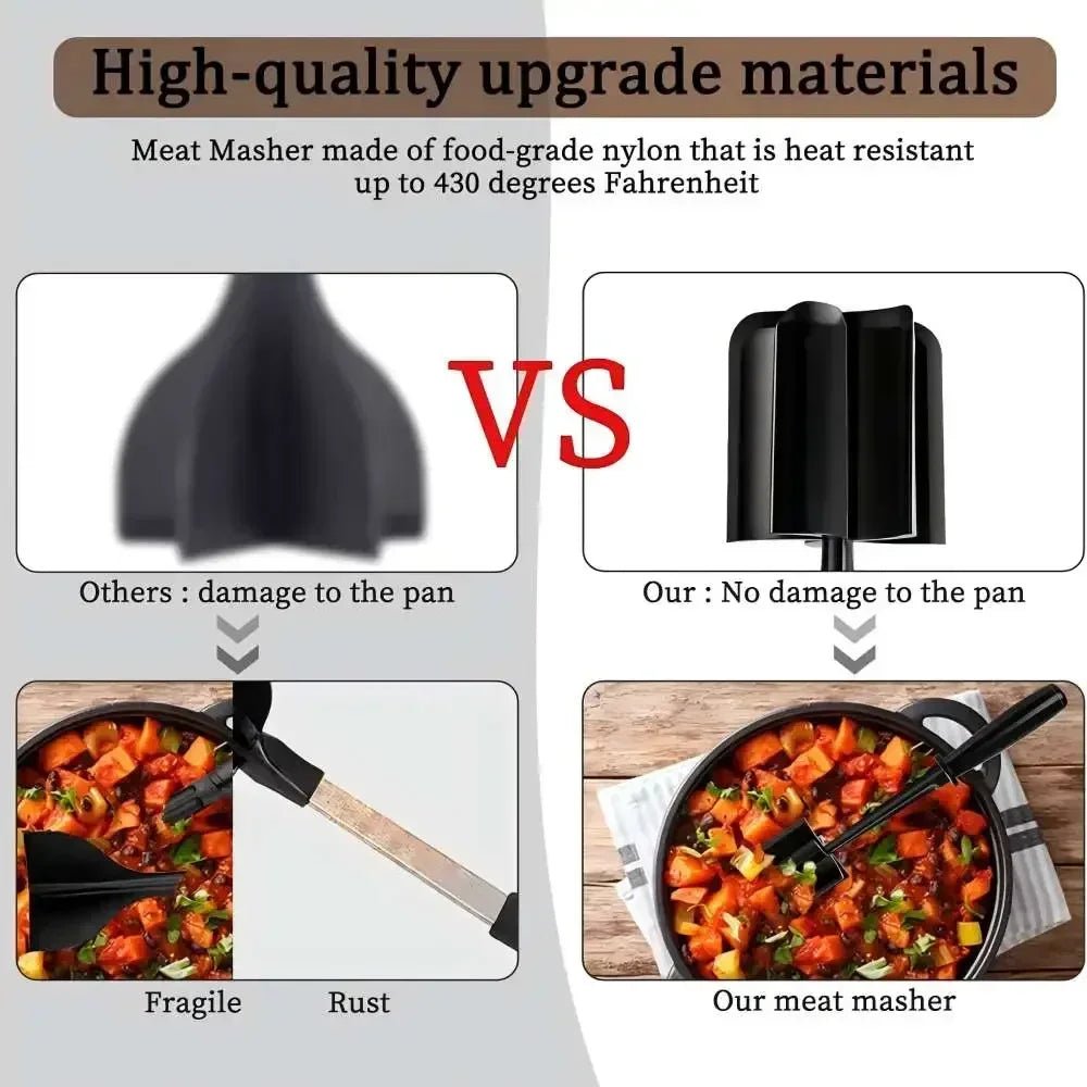 Ground Meat Chopper | Best Meat Chopper | Handheld Meat Chopper - CheffyCorner
