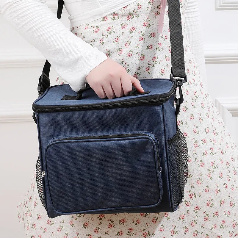 Insulated Lunch Bag Large Lunch Bags for Women Men Reusable Lunch Bag with Adjustable Shoulder Strap - CheffyCorner