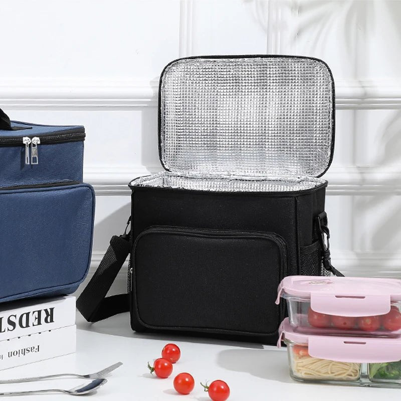 Insulated Lunch Bag Large Lunch Bags for Women Men Reusable Lunch Bag with Adjustable Shoulder Strap - CheffyCorner