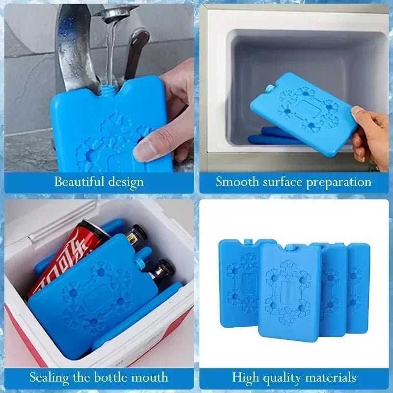 Lightweight Fresh Food Storage Bag Reusable Ice Box Portable Water Injection Cooler Box - CheffyCorner