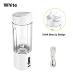 Mini Portable Blender Electric Fruit Juicer Smoothie Orange Fresh Juice Blender Multifunction Rechargeable Portable Juicer Mixer - CheffyCorner