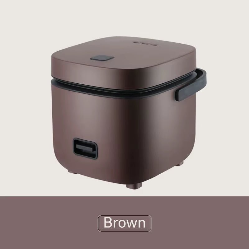 Mini Rice Cooker Automatic Household Kitchen Electric Cooking Machine 1 - 2 People Food Warmer Steamer 1.2L Small Rice Cooker - CheffyCorner
