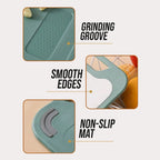 Multifunctional Cutting Board | Stainless Steel Plastic Double - sided - CheffyCorner