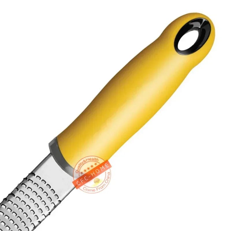 Multipurpose Cheese Grater and Citrus Zester for Parmesan, Lemon, Ginger, Garlic, Chocolate and More - CheffyCorner