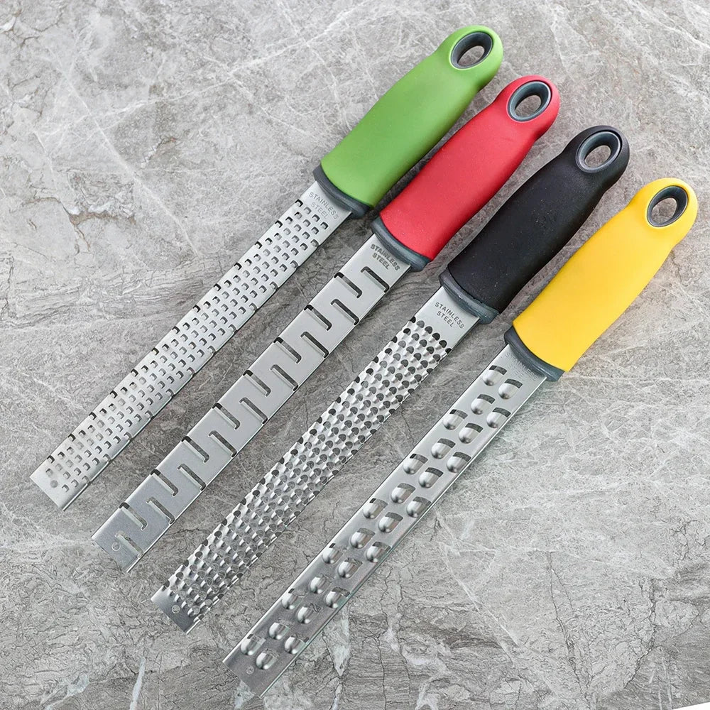 Multipurpose Cheese Grater and Citrus Zester for Parmesan, Lemon, Ginger, Garlic, Chocolate and More - CheffyCorner