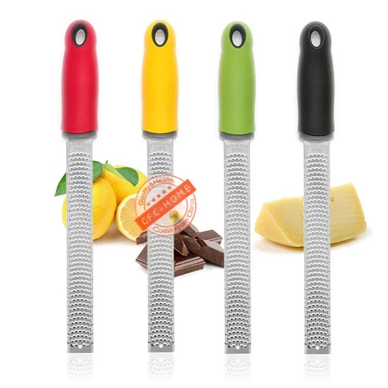 Multipurpose Cheese Grater and Citrus Zester for Parmesan, Lemon, Ginger, Garlic, Chocolate and More - CheffyCorner