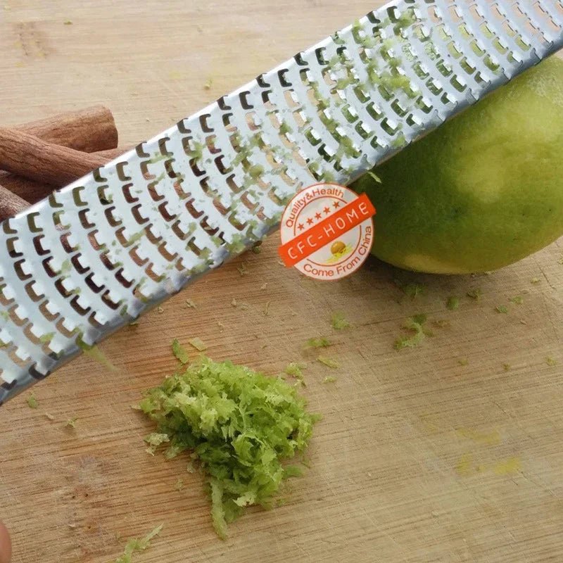 Multipurpose Cheese Grater and Citrus Zester for Parmesan, Lemon, Ginger, Garlic, Chocolate and More - CheffyCorner