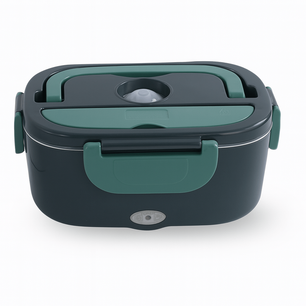 Portable Electric Lunch Box 1.5 L – Leak‑Proof Food Warmer for Car, Office, Travel - CheffyCorner