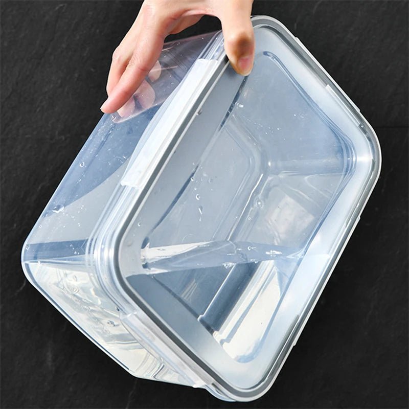 Refrigerator Storage Box Fridge Organizer Fresh Vegetable Fruit Boxes Drain Basket Storage Containers Pantry Kitchen Organizer - CheffyCorner