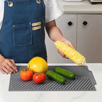 Silicone Dish Drying Mat | Non - Slip Kitchen Mat - CheffyCorner - CheffyCorner